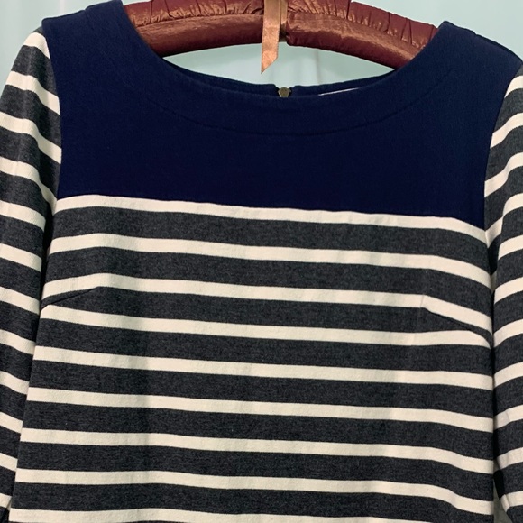 Gap petite Elbow shift stripe knit dress - Picture 3 of 7